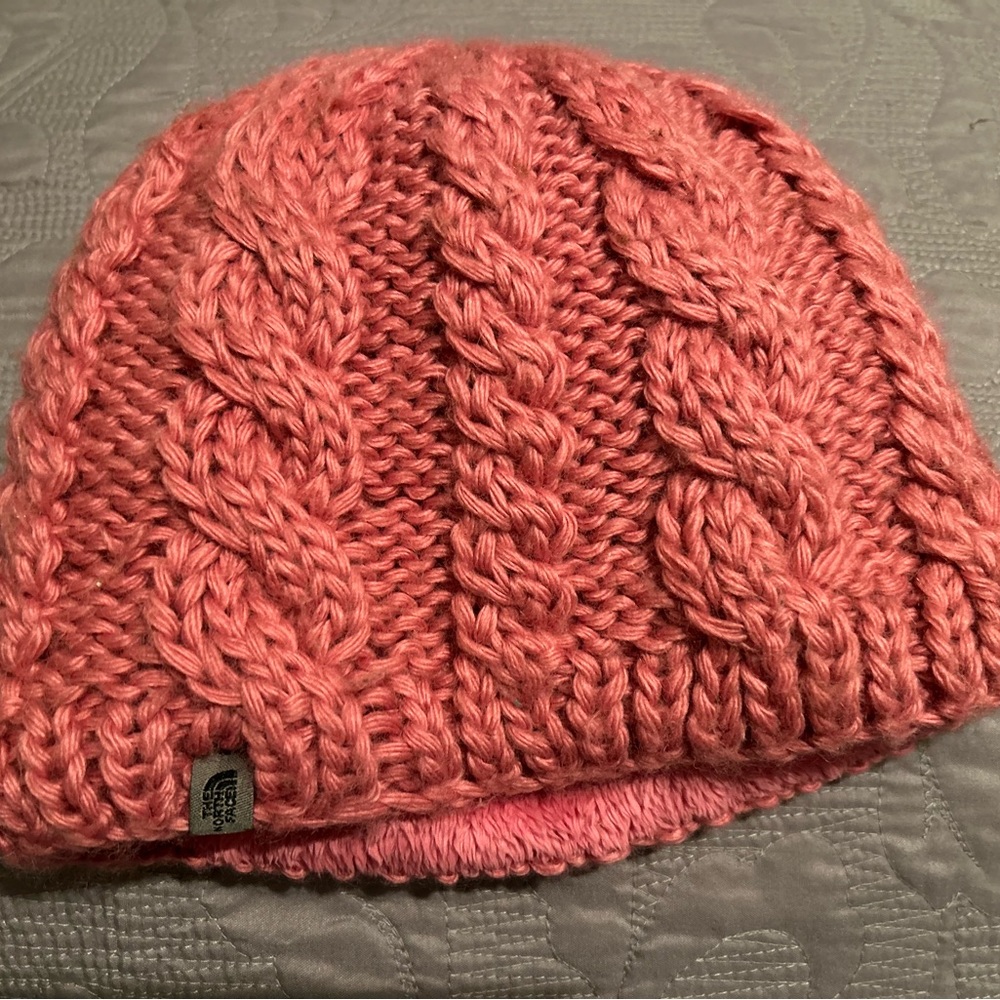 North Face fleece hat